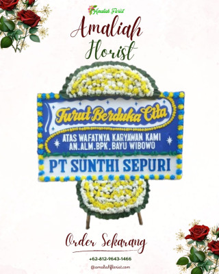 Papan Bunga Duka di Kaliwedi