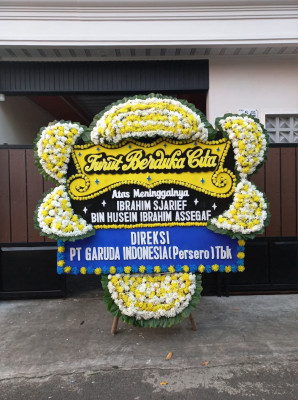 Papan Bunga Duka di Kaliwedi