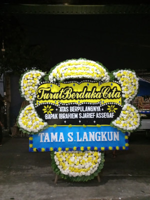 Papan Bunga Duka di Kaliwedi