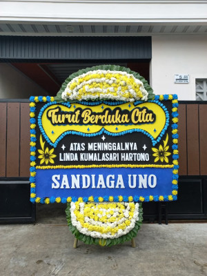 Papan Bunga Duka di Kaliwedi