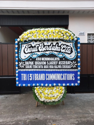 Papan Bunga Duka di Kaliwedi